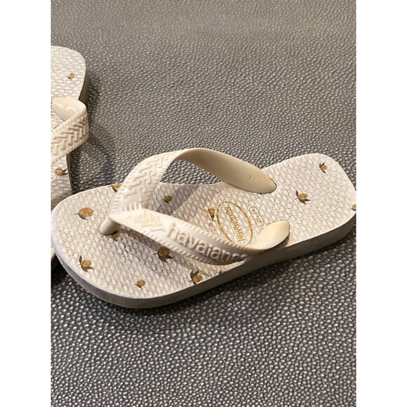 Havianas lemons sandals US 6 good condition - Picture 2 of 2